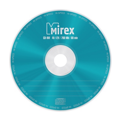 

Диск CD-RW Mirex 1050253, 1050253