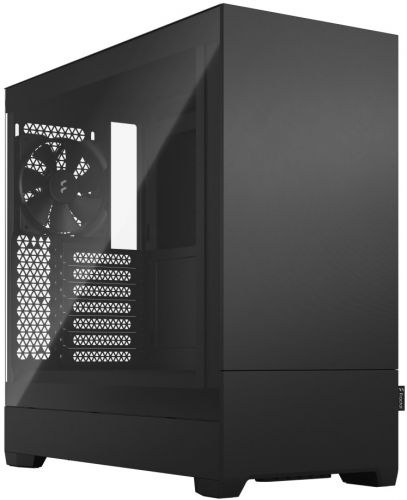 Корпус ATX Fractal Design Pop Silent Black TG Clear Tint чёрный, без БП, панель из закаленного стекл, размер Mid Tower, цвет черный FD-C-POS1A-02 Fractal Design Pop Silent - фото 1
