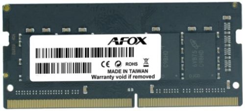 Модуль памяти SODIMM DDR4 8GB Afox AFSD48FH1P PC4-21300 2666MHz CL19 1.2V retail