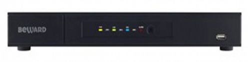 Видеорегистратор Beward BS1208 До 8 IP-каналов, до 60 Мбит/с, 1920х1080, до 200 к/с, Н.264, подключе