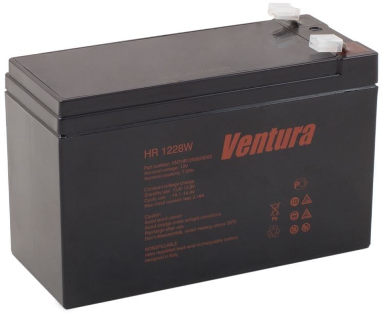 Батарея для ИБП Ventura HR 1224W 12В/160Вт - фото 1
