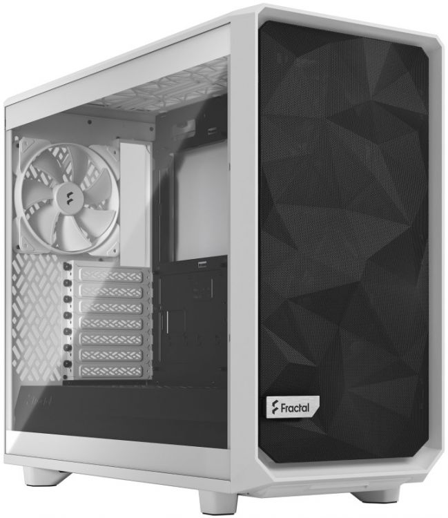 

Корпус eATX Fractal Design Meshify 2 Lite White TG Clear Tint белый, без БП, панель из закаленного стекла, 2xUSB 3.0, USB type-C, audio, Meshify 2 Lite White TG Clear Tint