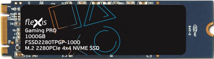 

Накопитель SSD M.2 2280 Flexis FSSD2280TPGP-1000 1TB PS5018-E18 PCIe NVMe Gen4x4 TLC 7000/5500MB/s IOPS 350K/700K MTBF 1.6M TBW 700, FSSD2280TPGP-1000