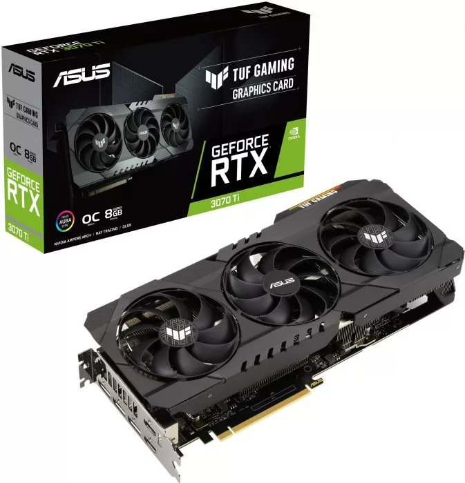 фото ASUS GeForce RTX 3070 Ti TUF GAMING OC