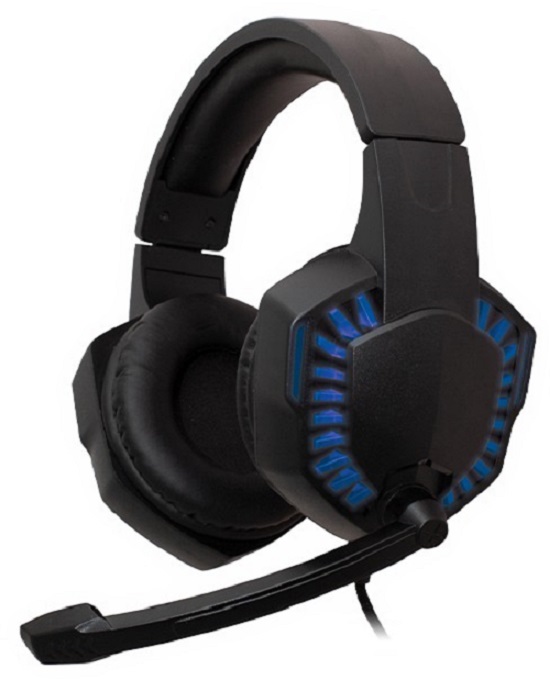 

Гарнитура Ritmix RH-562M Gaming Blue 40 мм, 20-20000 Гц, 1.8 м, микрофон, регулятор громкости (80001153), RH-562M Gaming Blue