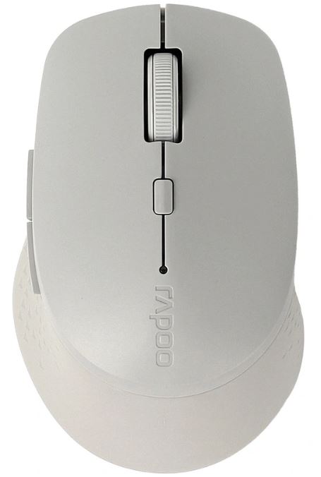 

Мышь Wireless Rapoo M300 светло-серая, M300