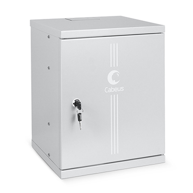 Шкаф Cabeus WSC-8Um настенный 10 8U 315x325x405mm (ШхГхВ) дверь металл