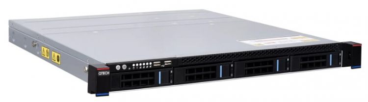 

Сервер QTECH QSRV-130404_5 1*IntelXeon E3-1220 v6 4c 3,0GHz; 1*16GB DDR4 UDIMM; Software RAID (only PCH) 0,1 & 10; SSD 4*960GB SSD SATA DWPD 1 HS; PCI, QSRV-130404_5