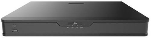 Видеорегистратор UNIVIEW NVR302-09E2 IP 9-ти канальный 4K; входящий поток на запись до 320Мбит/с, цвет черный