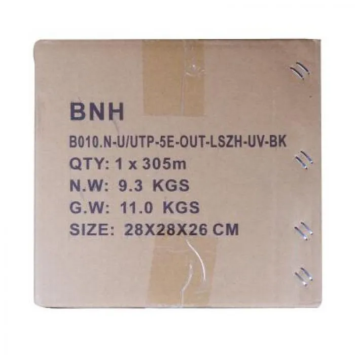 BNH B010.N-U/UTP-5E-OUT-LSZH-UV-BK