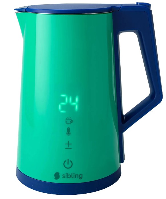 Чайник Sibling Powerspace-SK3 умный электрический (сине-зелёный)