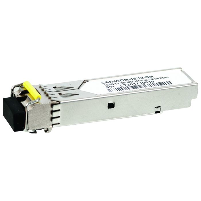 

Модуль SFP Lanmaster LAN-WDM-15/13-20-SM BIDI , 1.25G, 1550nm / 1310nm, 20 km, LC, DDM, LAN-WDM-15/13-20-SM