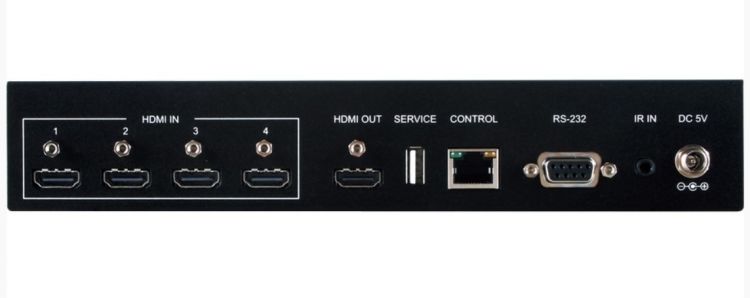 

Коммутатор Cypress CPLUS-V4H1HP 4х1 HDMI UHD 4K с HDCP 2.2 и EDID с автопереключением, CPLUS-V4H1HP