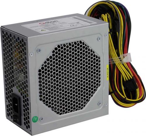 Блок питания ATX Qdion QD-700PNR 80+ 700W, Active PFC, 80 Plus, 120mm fan, PCI-E [6+2-Pin], 5*SATA,