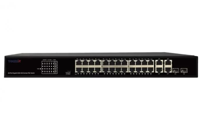 TRASSIR TR-NS14282С-370-24POE