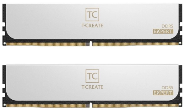 

Модуль памяти DDR5 96GB (2*48GB) Team Group CTCWD596G6400HC32ADC01 T-Create Expert 6400MHz CL32 1.4V, CTCWD596G6400HC32ADC01