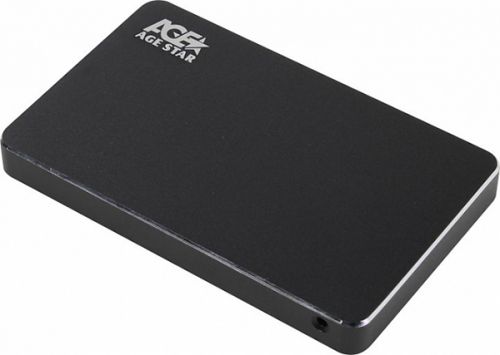 Внешний корпус AgeStar 3UB2AX1 (BLACK) для HDD/SSD SATA 6Gb/s 2.5