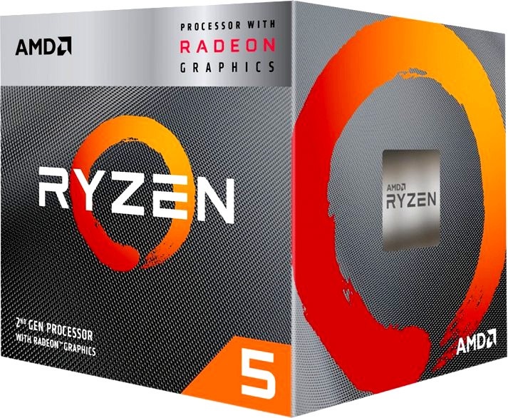 Процессор AMD Ryzen 5 4600G 100-100000147BOX Zen 2 6C/12T 3.7-4.2GHz (AM4, L3 8MB, 7nm, TDP 65W) Box