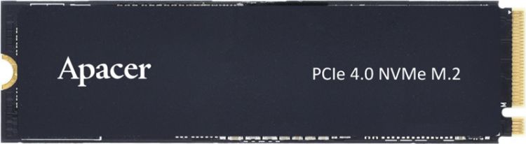 

Накопитель SSD M.2 2280 Apacer AP512GAS2280Q4X-1 AS2280Q4X 512GB PCIe Gen4x4, 3D NAND, 4000/2500Mb/s, MTBF 1.5M, NVMe 1.4, 300TBW, Retail, AP512GAS2280Q4X-1