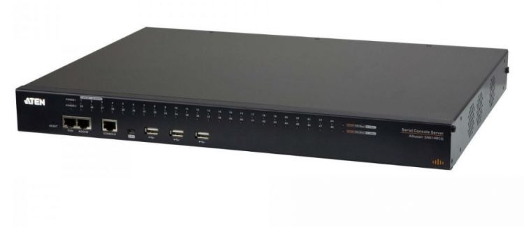 

Консольный сервер Aten SN0148CO-AXA-G serial console server, RS232, 48 портов/port RJ45, TCP/IP, без шнуров и адаптеров, (2xБ.П.;автоопределение типа, SN0148CO-AXA-G