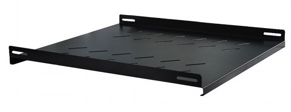 Полка W&T WT-2077B Black стационарная для шкафа 600х600 цена и фото