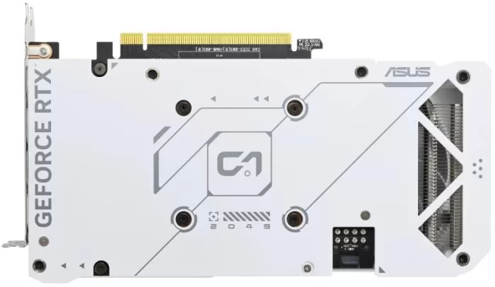 фото ASUS GeForce RTX 4060 Ti DUAL WHITE OC (DUAL-RTX4060TI-O8G-WHITE)