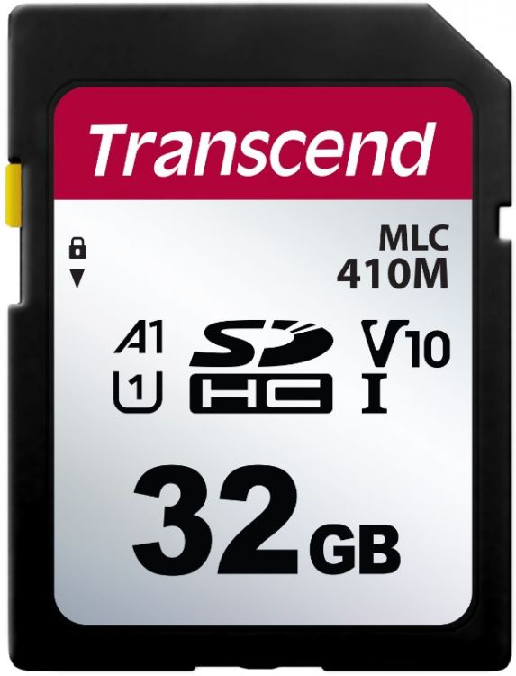 Промышленная карта памяти SDHC 32Gb Transcend TS32GSDC410M 410M, Class 10, U1, A1, 95/20MB/s, 86TBW