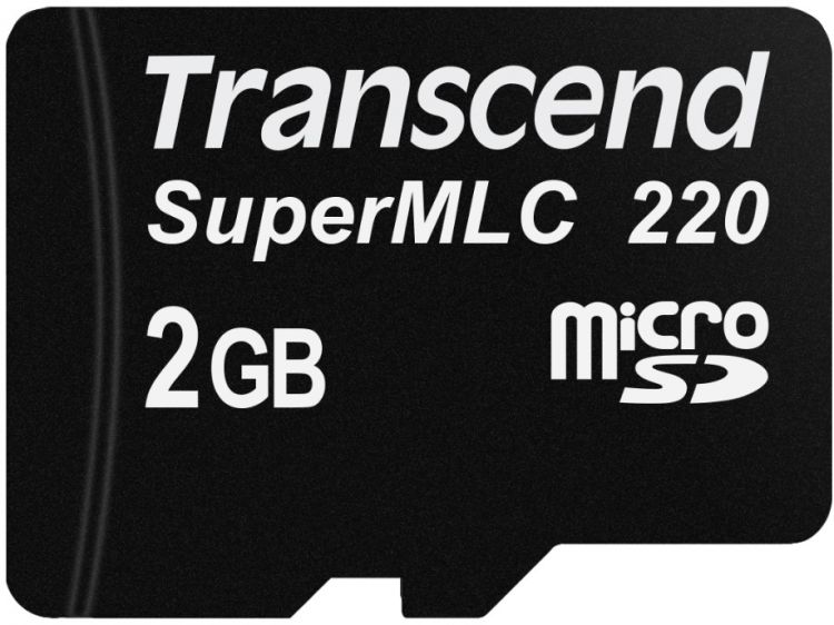 

Промышленная карта памяти microSDHC 2GB Transcend TS2GUSD220I 220I, Class 10, U1, UHS-I, 22/20MB/s, без адаптера, TS2GUSD220I