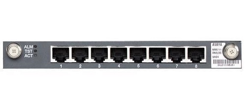 

Плата Avaya 700466626 MM711 ANLG Media Module RHS (абонентских/транковых) аналоговыx портов (8 портов), 700466626