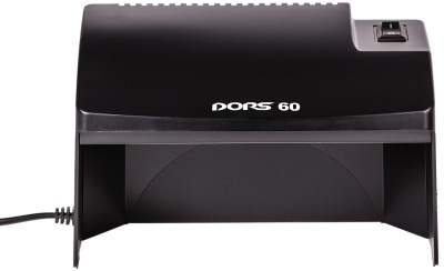 Детектор банкнот просмотровый DORS 60 (черный) SYS-033278 Виды детекции:Ультрафиолетовая