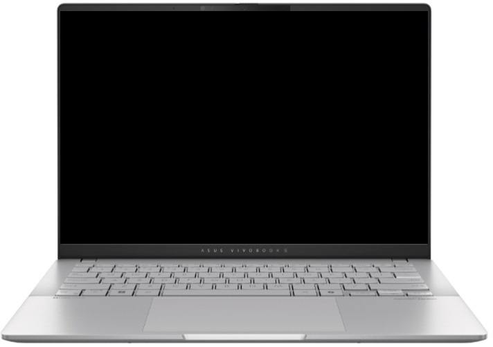 

Ноутбук ASUS Vivobook S 14 OLED M5406NA-QD108 90NB1491-M006A0 Ryzen 5 7535HS/16GB/512GB SSD/Radeon graphics/14" OLED/WiFi/BT/cam/noOS/silver, Vivobook S 14 OLED M5406NA-QD108