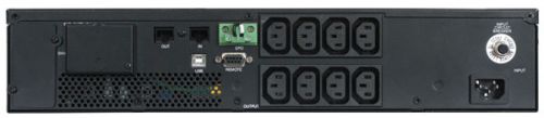 Источник бесперебойного питания Powercom SRT-1000A 306191 Smart RT, 1000VA/900W, USB, (IEC320 C13х8) - фото 2