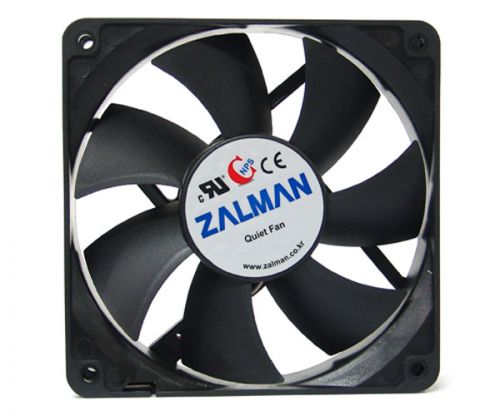 Вентилятор для корпуса Zalman ZM-F3 (SF) Black 120x120mm, подшипник скольжения,900 - 1800 об/мин,3-p