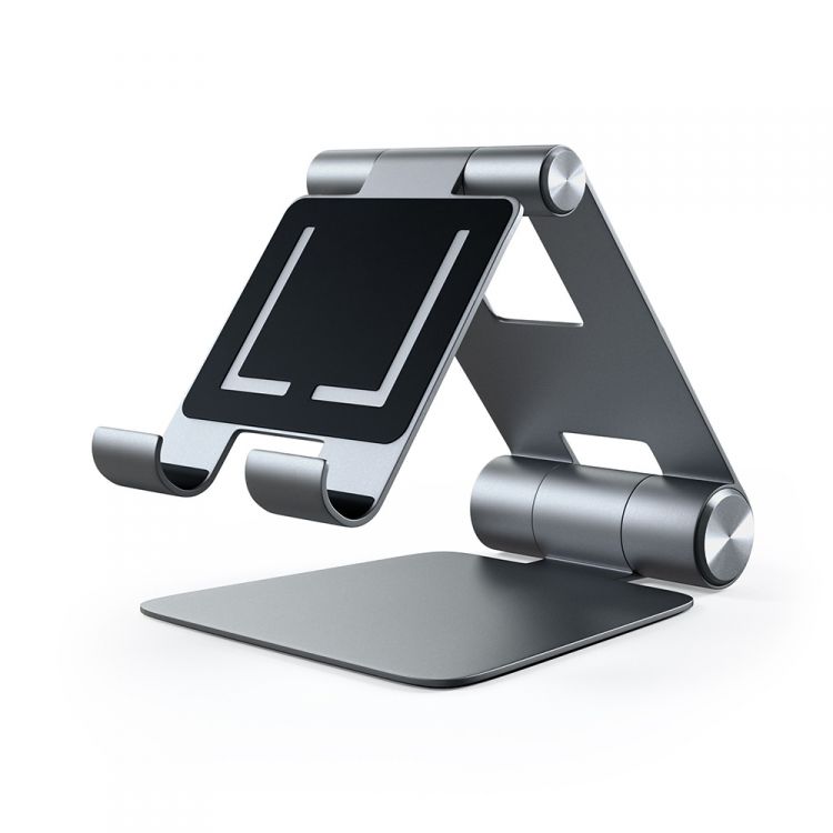 

Подставка настольная Satechi R1 Aluminum Multi-Angle Tablet Stand ST-R1M для мобильных устройств, алюминий, серый космос, R1 Aluminum Multi-Angle Tablet Stand