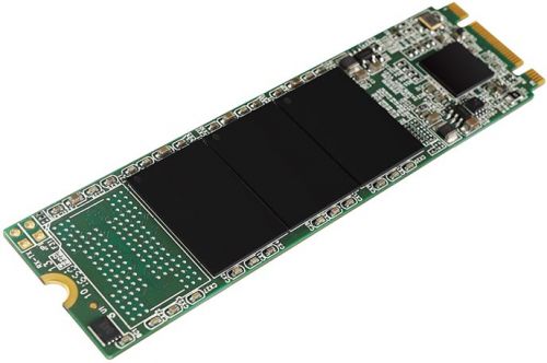 Накопитель SSD M.2 2280 Silicon Power SP240GBSS3M55M28 M55 240GB SATA 6Gb/s TLC 3D NAND (Marvell) 560/530MB/s MTBF 1.5M NCQ Bulk - фото 1
