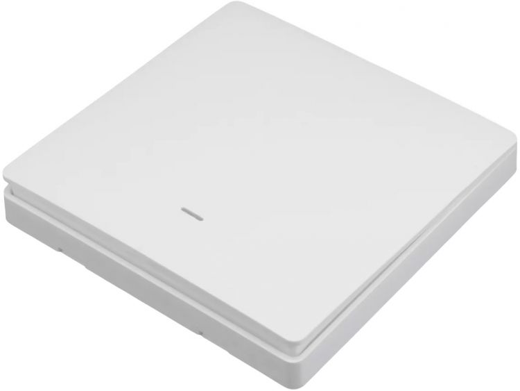 

Выключатель GEOZON PS-01 GSH-SСE01 для модуля WR-01 1-канальный/CR2032/FR433/white, PS-01