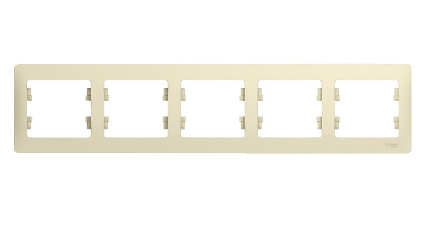 

Рамка Systeme Electric GSL000205 5-я, горизонтальная, GSL000205