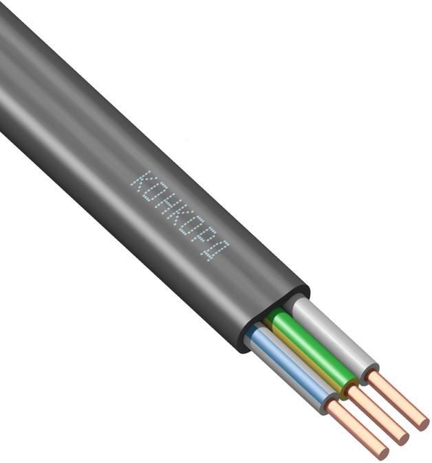 

Кабель Конкорд ППГ-Пнг(А)-HF 3х2.5 (N PE) 0.66кВ (м), ППГ-Пнг(А)-HF