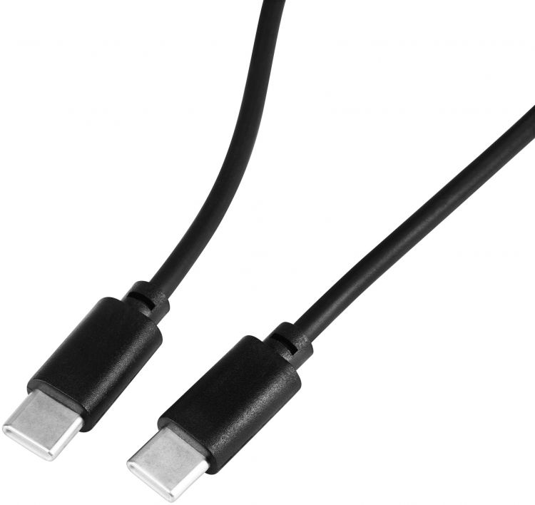 

Кабель интерфейсный KINGPRICE KP-USBCC-3A-1M USB Type-C (m)-USB Type-C (m) 1м черный (2029410), KP-USBCC-3A-1M