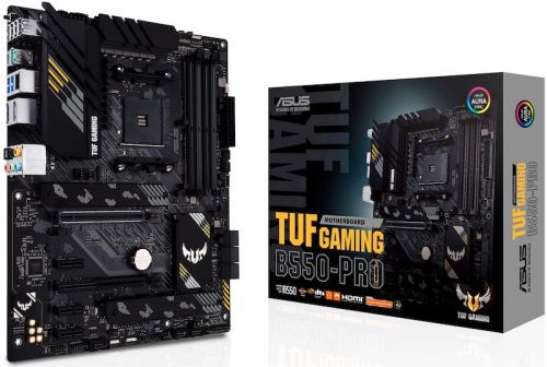 Материнская плата ATX ASUS TUF GAMING B550-PRO 90MB17R0-M0EAY0 (AM4, AMD B550, 4*DDR4(5100), 6*SATA