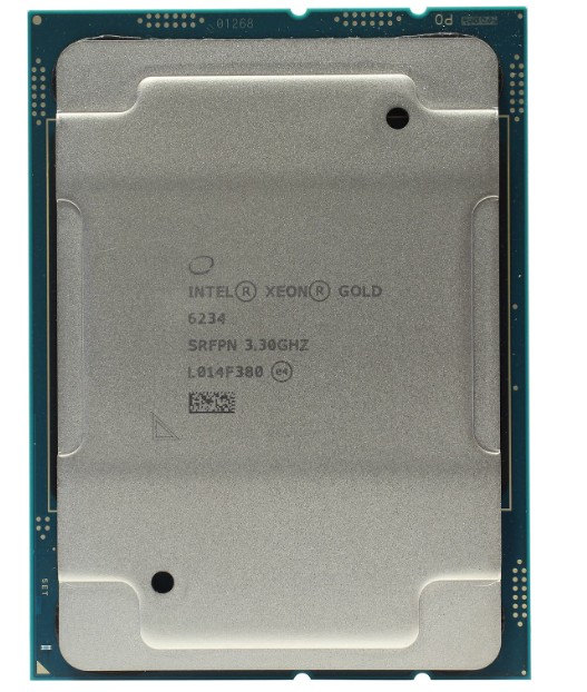 

Процессор Intel Xeon Gold 6234 CD8069504283304 Cascade Lake 8C/16T 3.3-4GHz (LGA3647, L3 24.75MB, 130W, 14nm) OEM, Xeon Gold 6234