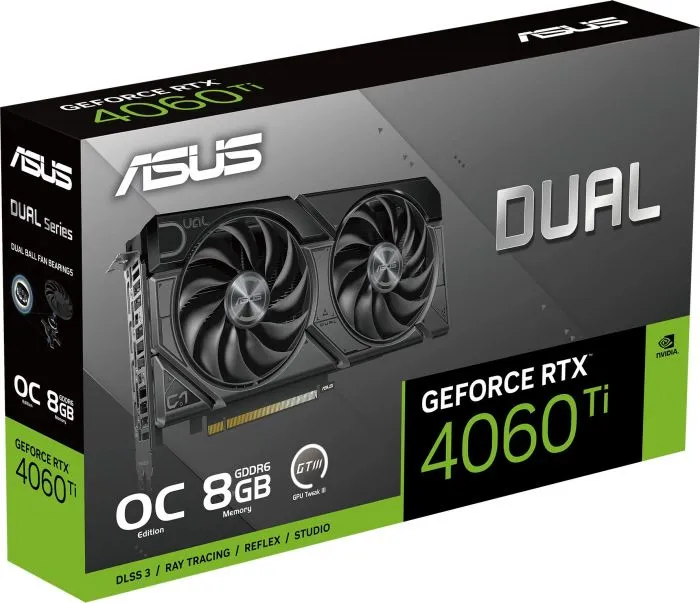 ASUS NVIDIA GeForce RTX 4060TI 8GB GDDR6