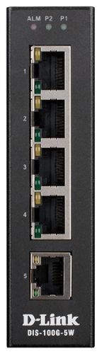 

Коммутатор промышленный неуправляемый D-link DIS-100G-5W/A1A, DIS-100G-5W/A1A