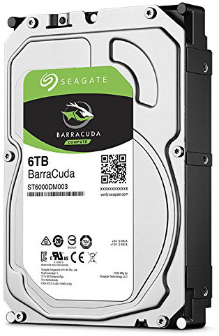 Жесткий диск 6TB SATA 6Gb/s Seagate ST6000DM003 3.5" Barracuda 5400rpm 256MB NCQ Bulk