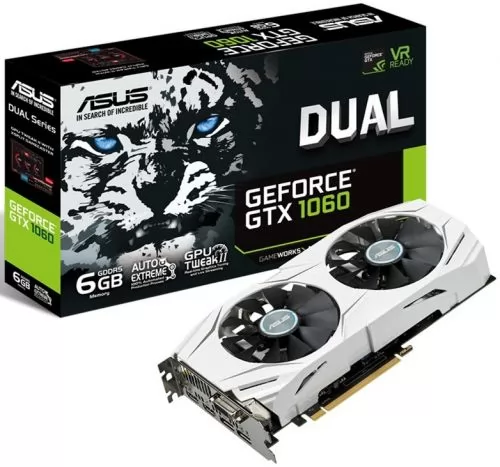 ASUS GeForce GTX 1060 (DUAL-GTX1060-6G) (УЦЕНЕННЫЙ)