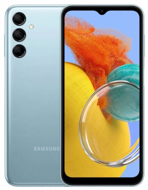 

Смартфон Samsung Galaxy M14 4/128GB SM-M146BZBVCAU Blue, Galaxy M14 4/128GB