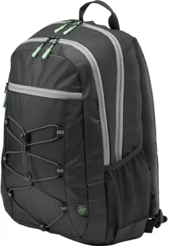 HP Active Backpack Black/Mint Greencons