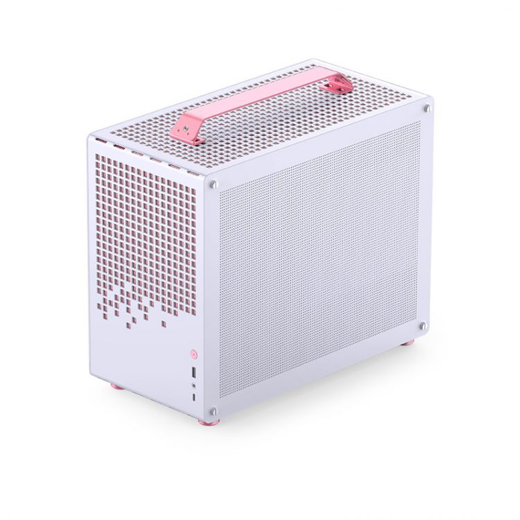 

Корпус mATX JONSBO Z20 Pink/White без БП, боковая панель из закаленного стекла, бело-розовый, Z20 Pink/White