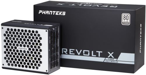 Блок питания ATX PHANTEKS REVOLT X PH-P1200PS 1200W, Active PFC, 135mm fan, 80 PLUS Platinum, fully modular Retail - фото 6