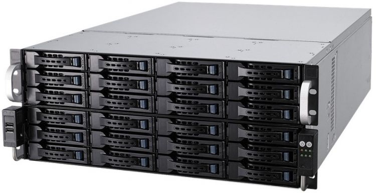 цена Серверная платформа 4U ASUS RS540-E9-RS36-E 2*LGA3647, C621, 16*DDR4(2666MHz), 12*Rear Hot-Swap 3.5”/2.5”, 2*M.2, 2*Glan, VGA, Redundant (1+1) 800W